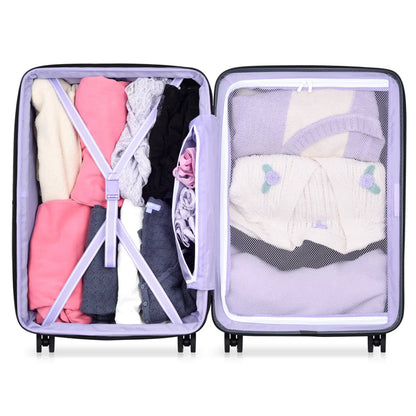 Delsey Florence By Mills X DELSEY PARIS CATCH FLIGHTS - Medium Expandable Spinner - Anthracite