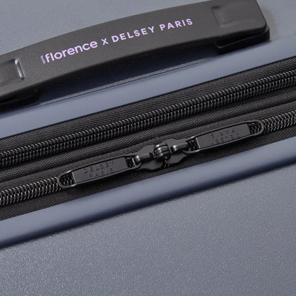 Delsey Florence By Mills X DELSEY PARIS CATCH FLIGHTS - Large Expandable Spinner - Anthracite