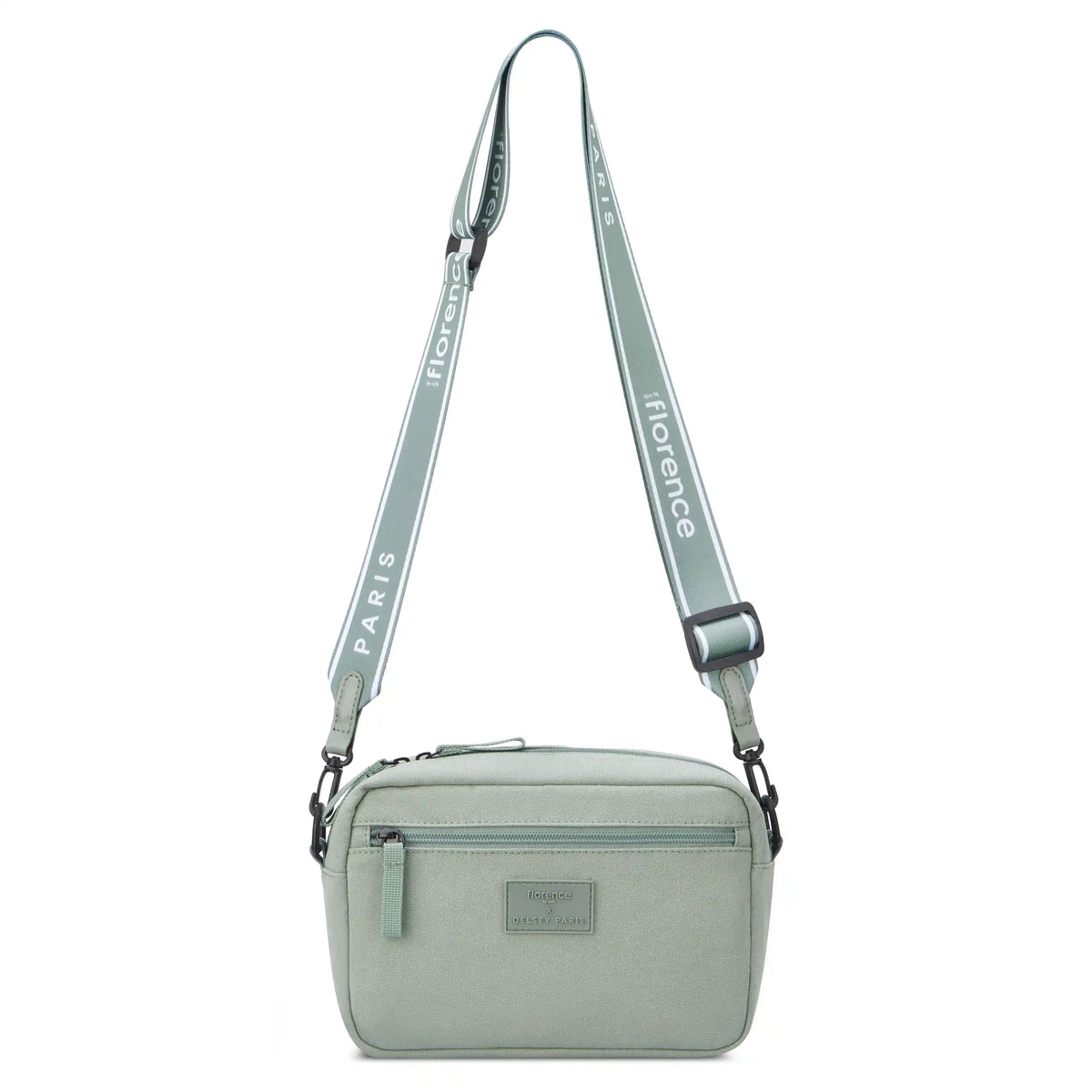 Delsey Florence By Mills X DELSEY PARIS FREE-SPIRIT - Crossbody Bag - Sage Green