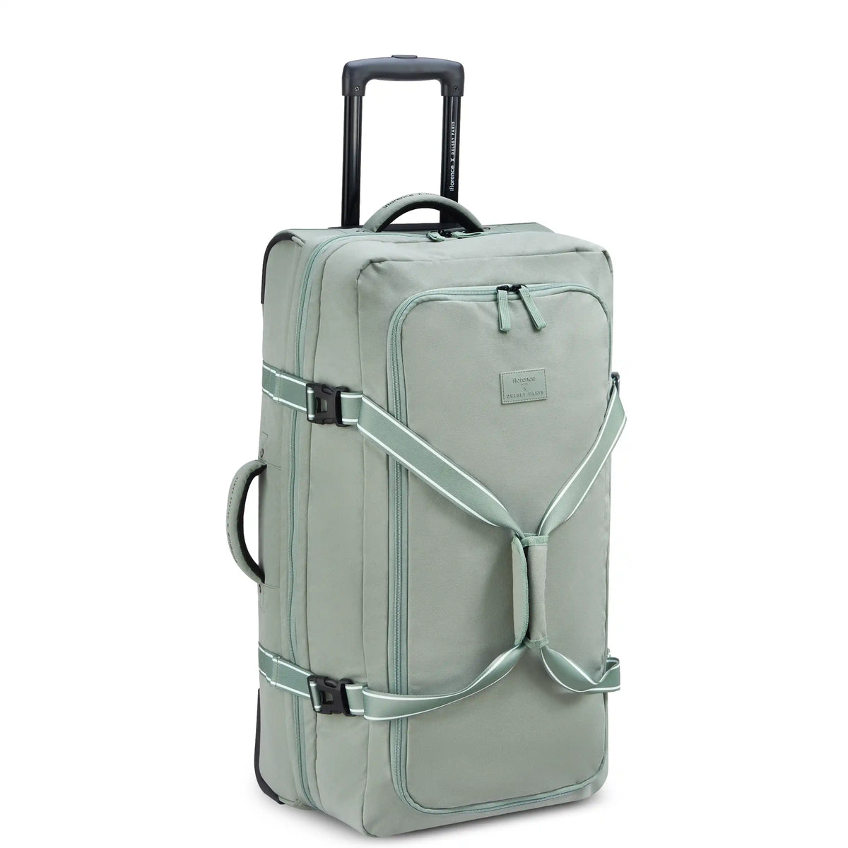 Delsey Florence By Mills X DELSEY PARIS ON A ROLL - Large Duffel Bag - Sage Green