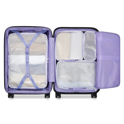 Delsey Florence By Mills X DELSEY PARIS NO DRAMA - Packing Cubes Set Of 4 - Lavender