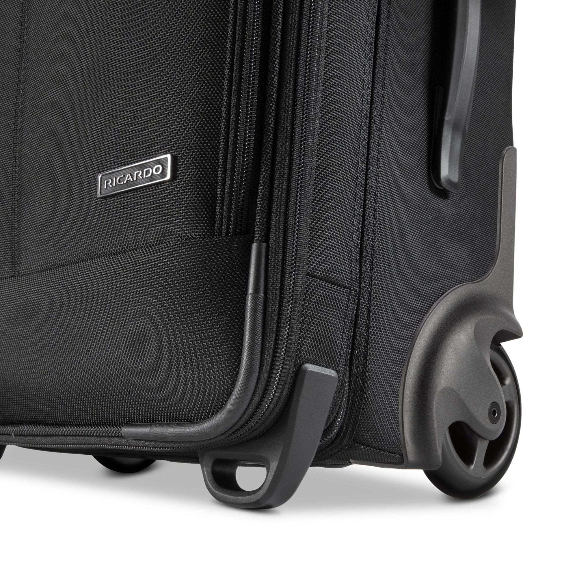 Ricardo Beverly Hills Flight Essentials Softside Carry-On, Black - Black
