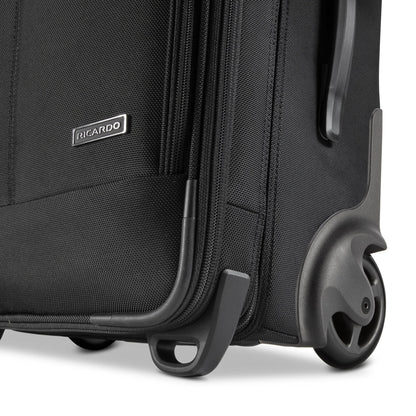 Ricardo Beverly Hills Flight Essentials Softside Carry-On, Black - Black
