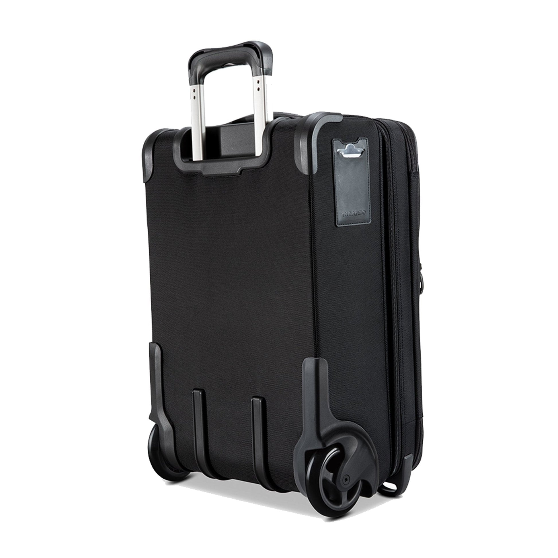 Ricardo Beverly Hills Flight Essentials Softside Carry-On, Black - Black