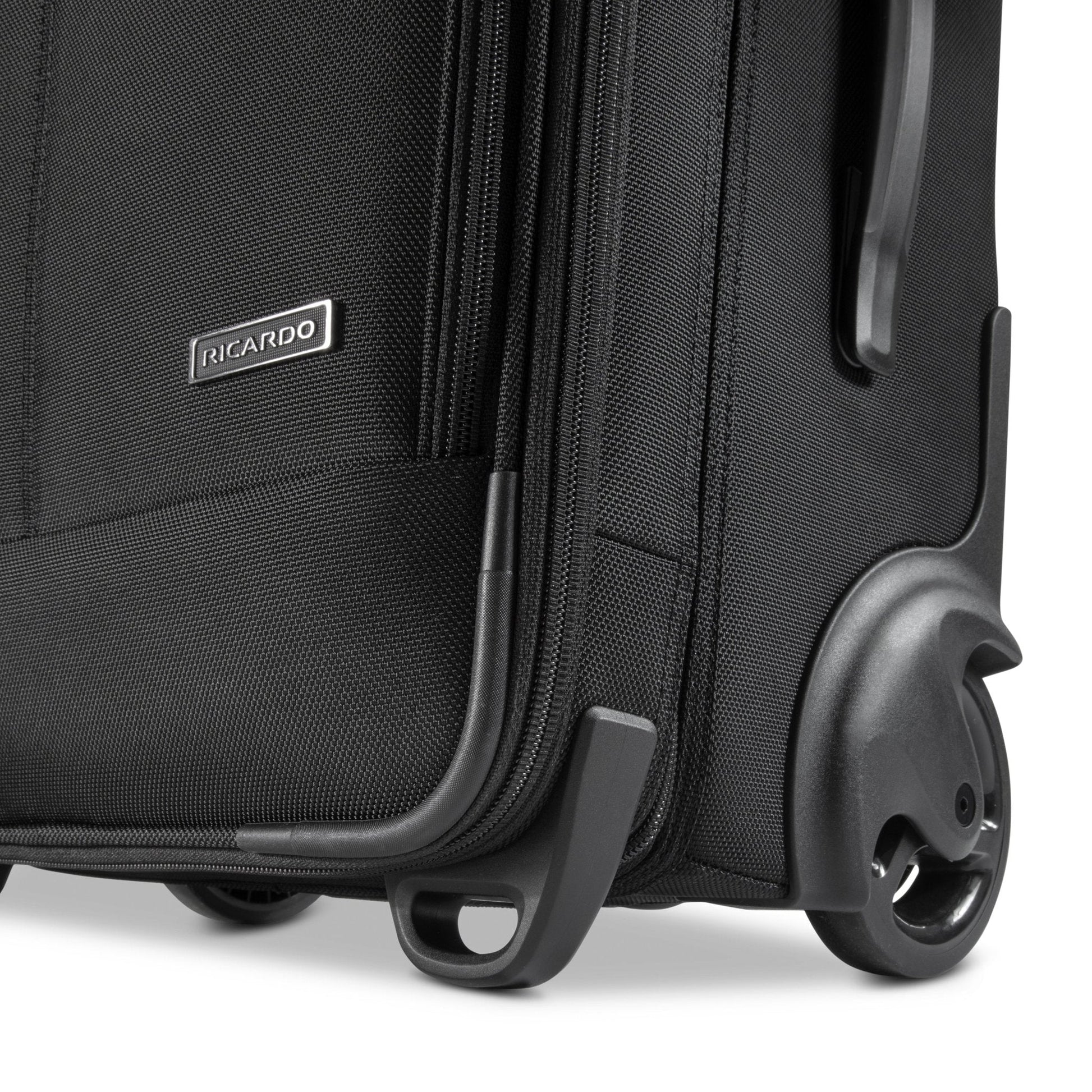Ricardo Beverly Hills Flight Essentials Softside Carry-On, Black - Black
