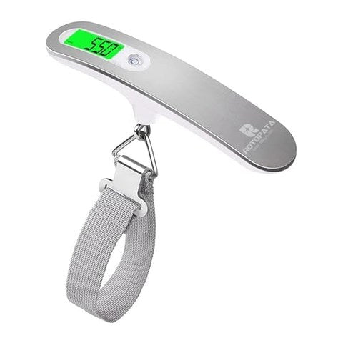Digital Luggage Scale - Silver