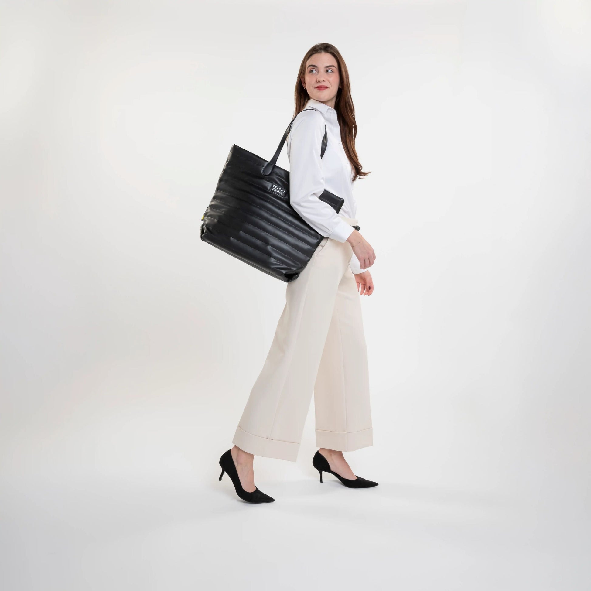 Delsey CRUISE 3.0 - Softside Tote Travel Bag With Laptop Pocket - Black