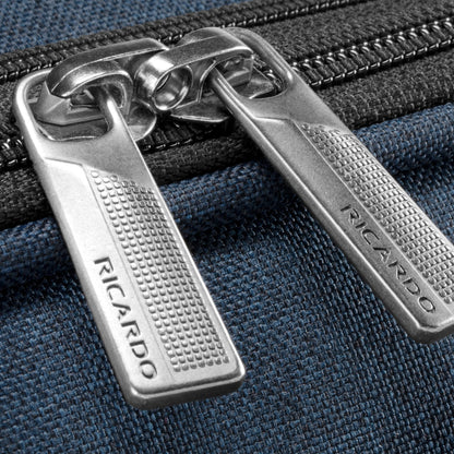 Ricardo Beverly Hills Malibu Bay 3.0 Softside Medium Check-In Expandable Spinner - Astral Blue