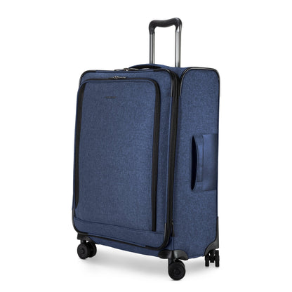 Ricardo Beverly Hills Malibu Bay 3.0 Softside Medium Check-In Expandable Spinner - Astral Blue