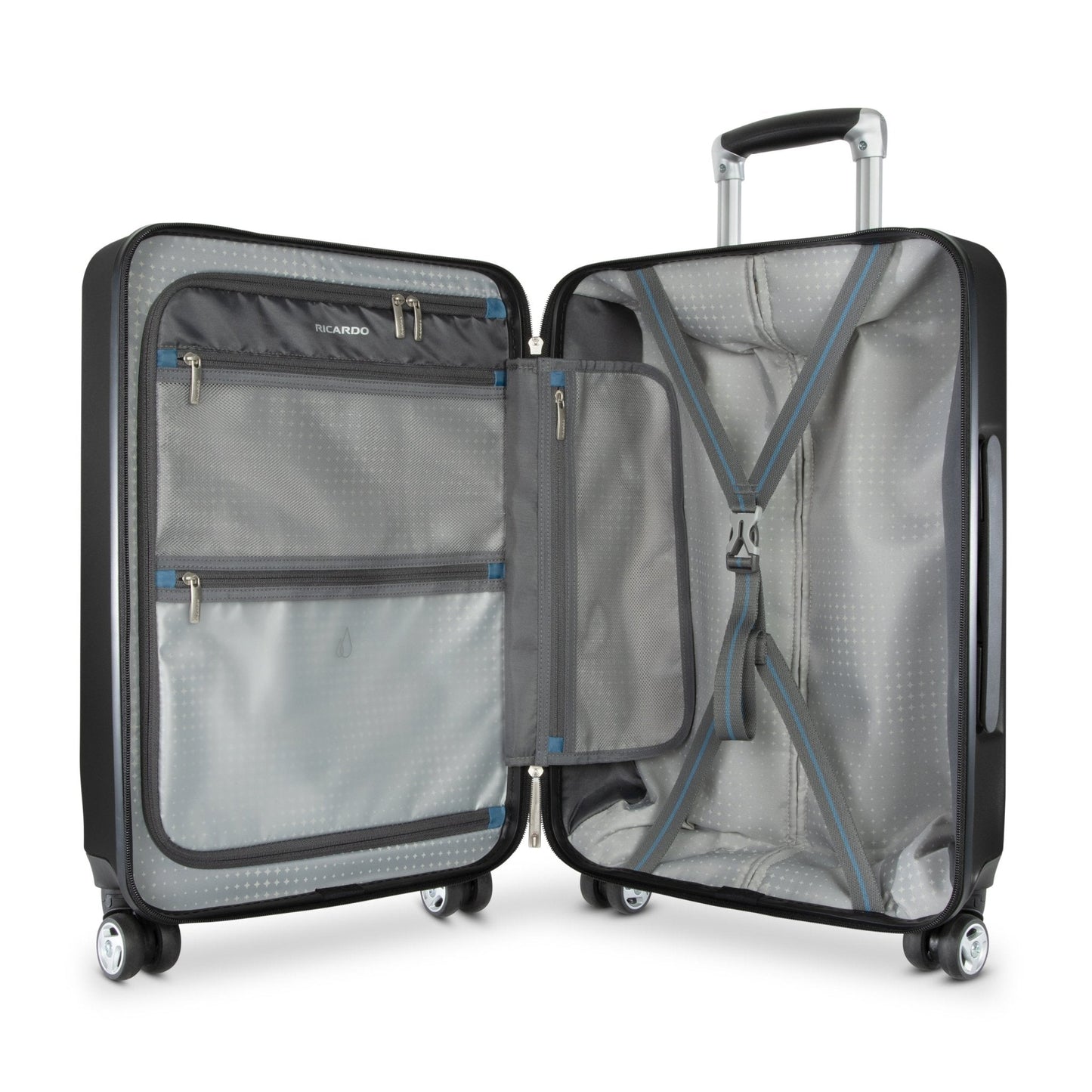 Ricardo Beverly Hills Melrose Hardside Carry-On Expandable Spinner - Black
