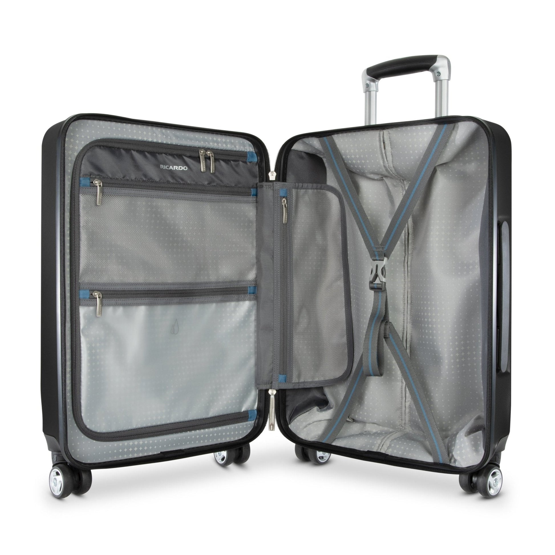 Ricardo Beverly Hills Melrose Hardside Carry-On Expandable Spinner - Black