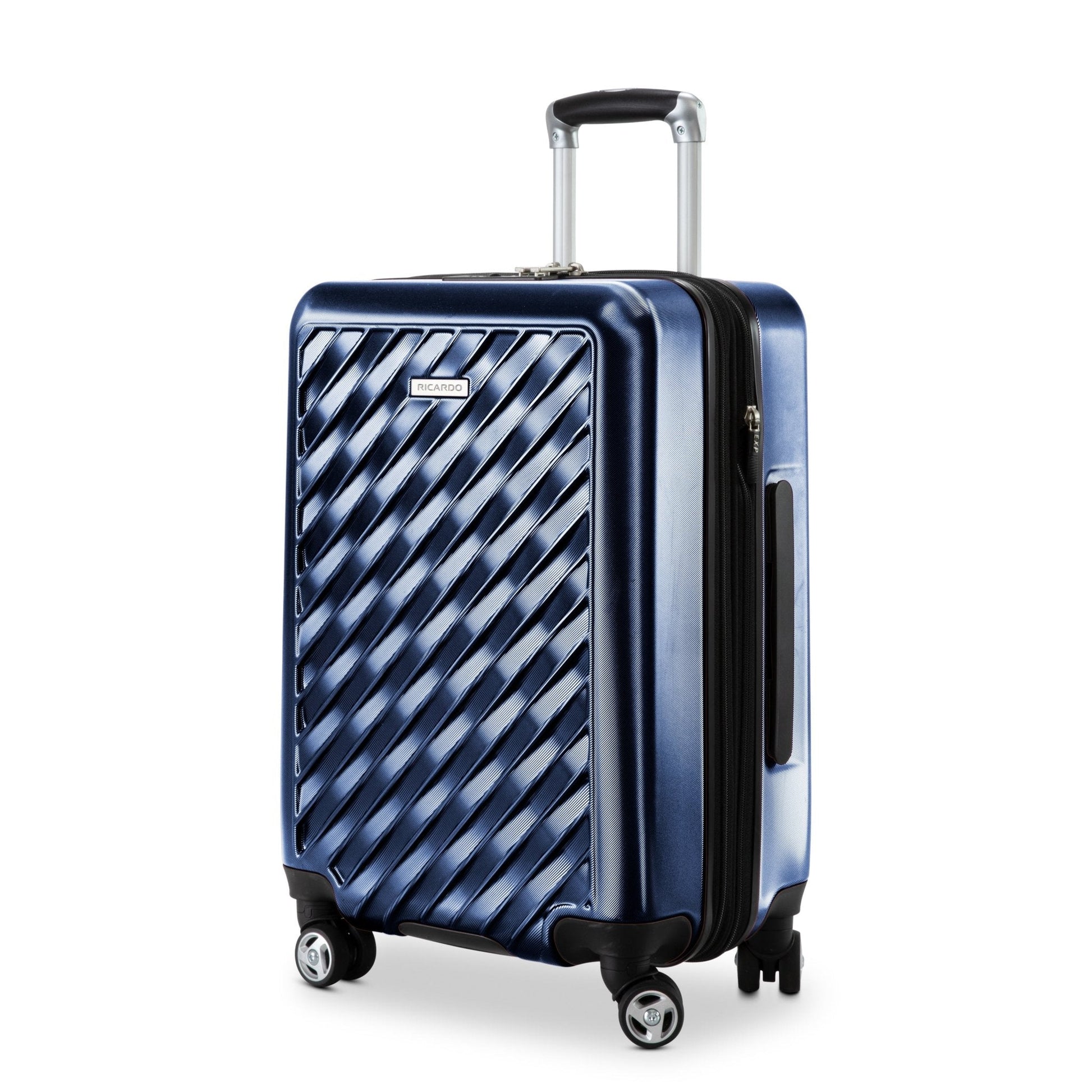 Ricardo Beverly Hills Melrose Hardside Carry-On Expandable Spinner - Prussian Blue