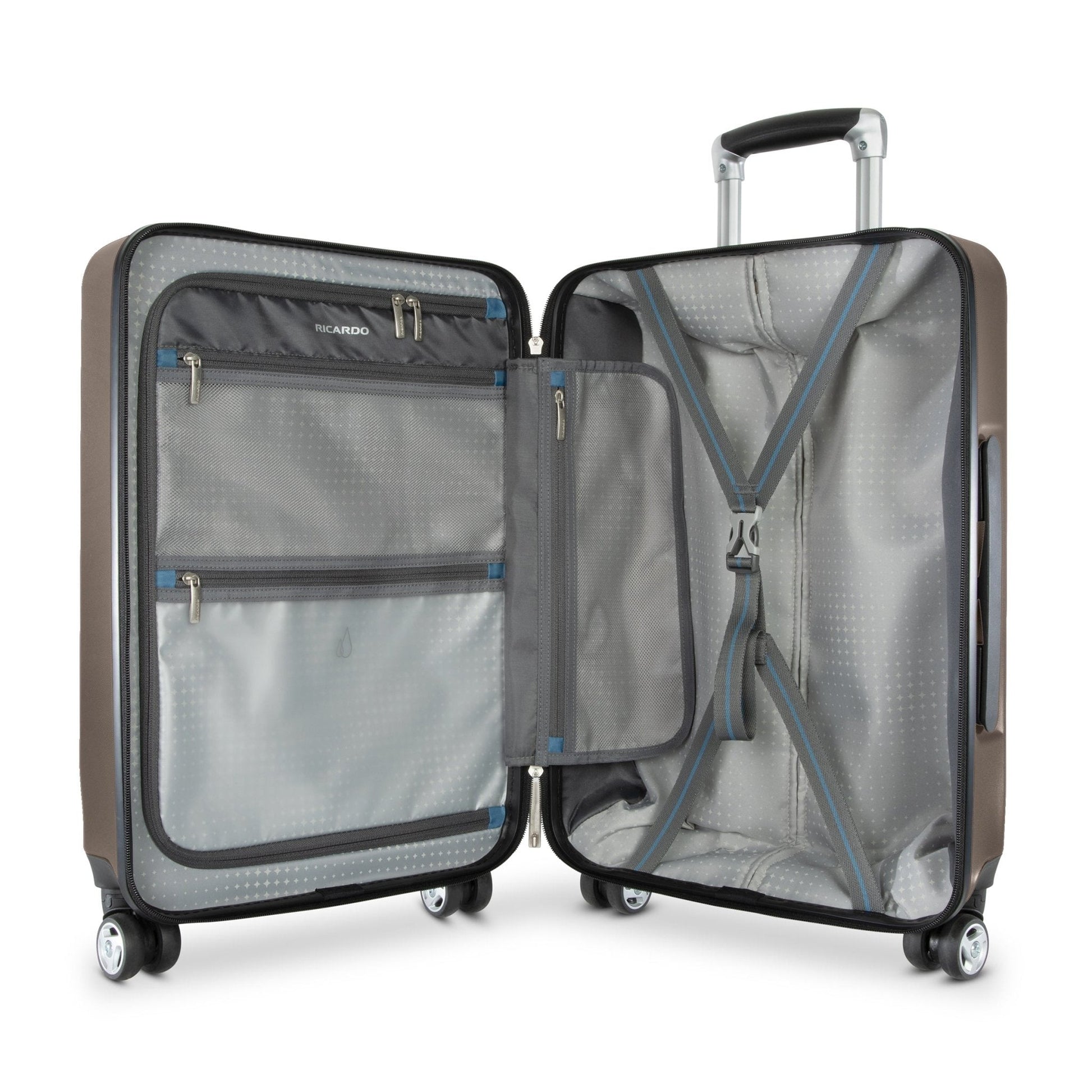 Ricardo Beverly Hills Melrose Hardside Carry-On Expandable Spinner - Bronze