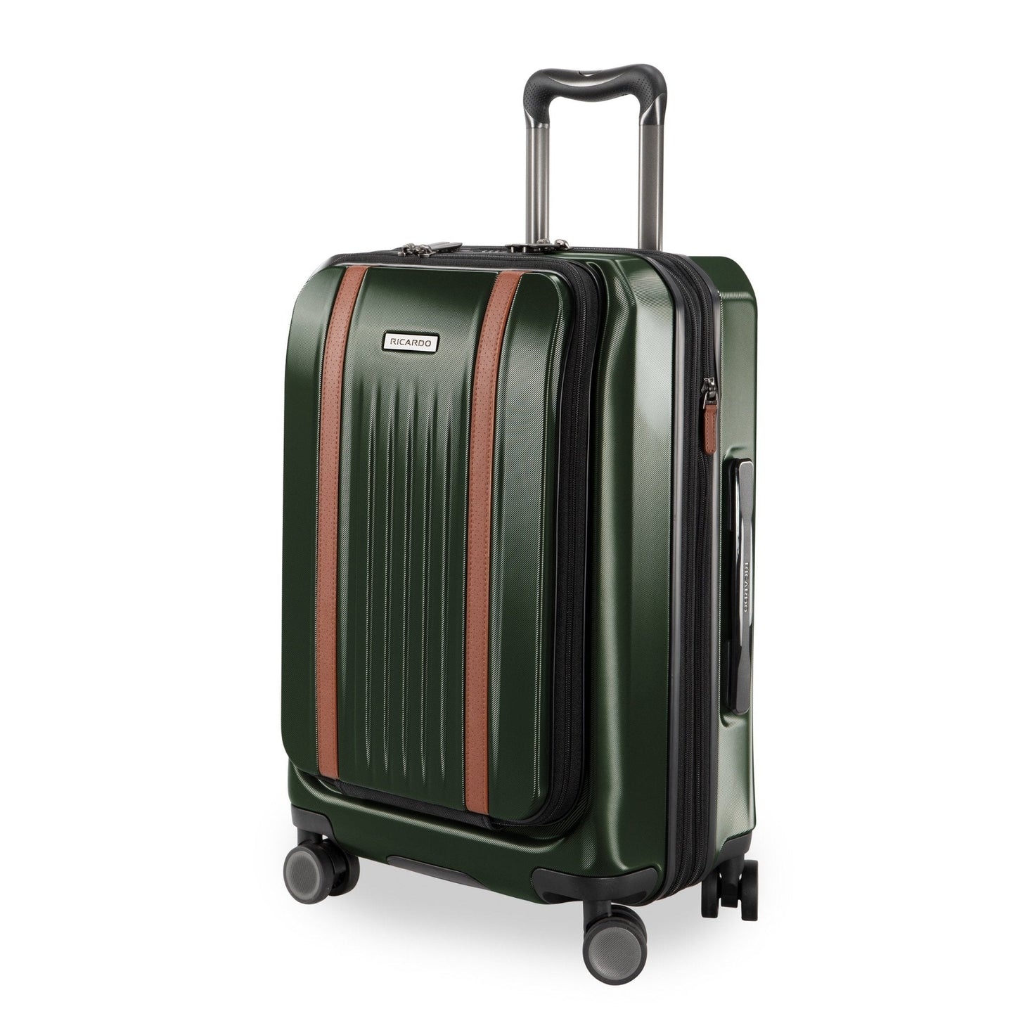 Ricardo Beverly Hills Montecito 2.0 FastAccess™ Front-Opening Hardside Carry-On Expandable Spinner - Hunter Green