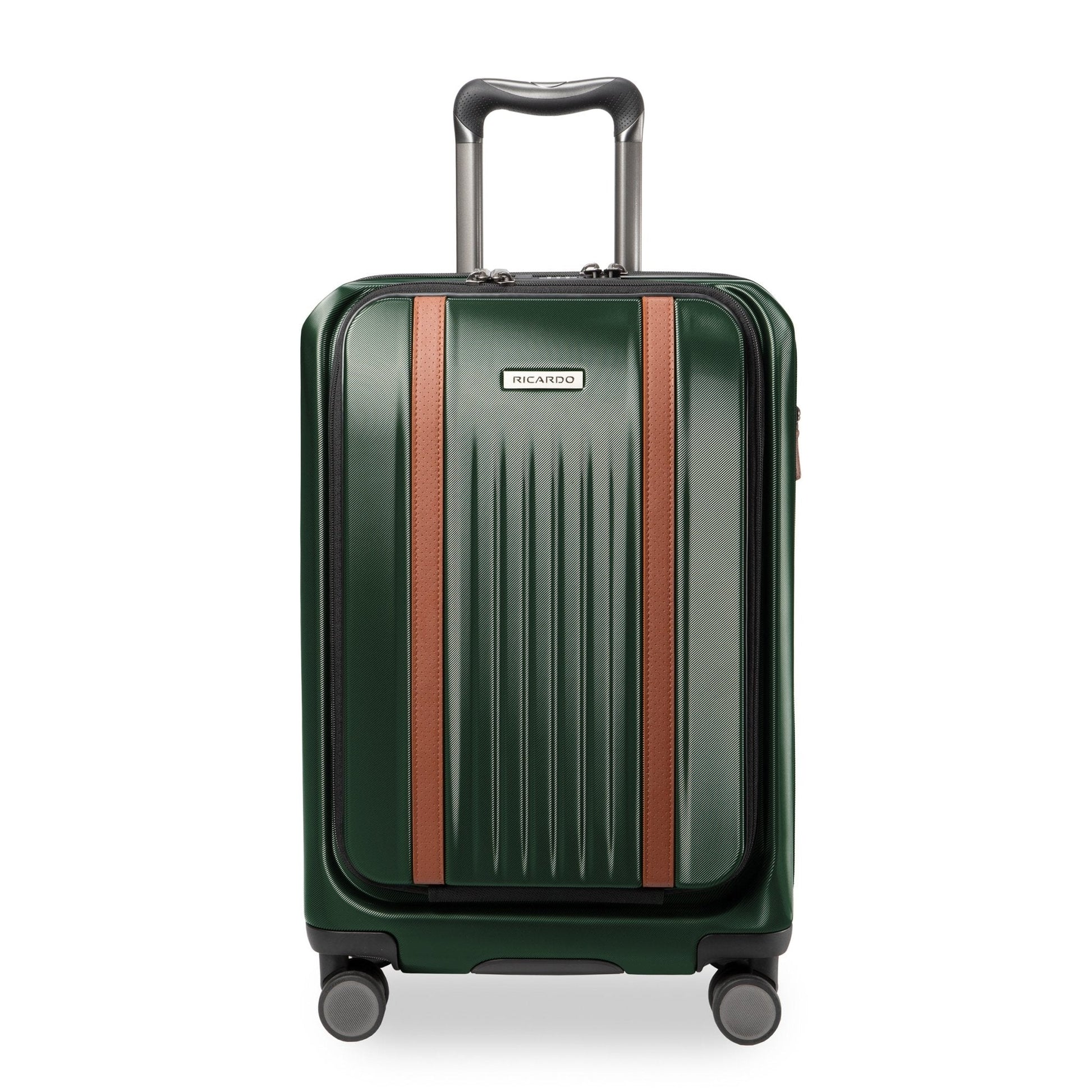 Ricardo Beverly Hills Montecito 2.0 FastAccess™ Front-Opening Hardside Carry-On Expandable Spinner - Hunter Green