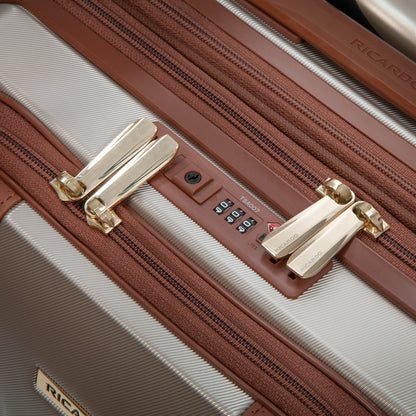 Ricardo Beverly Hills Montecito 2.0 FastAccess™ Front-Opening Hardside Carry-On Expandable Spinner - Champagne