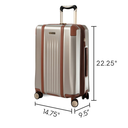 Ricardo Beverly Hills Montecito 2.0 Hardside Carry-On Expandable Spinner - Champagne