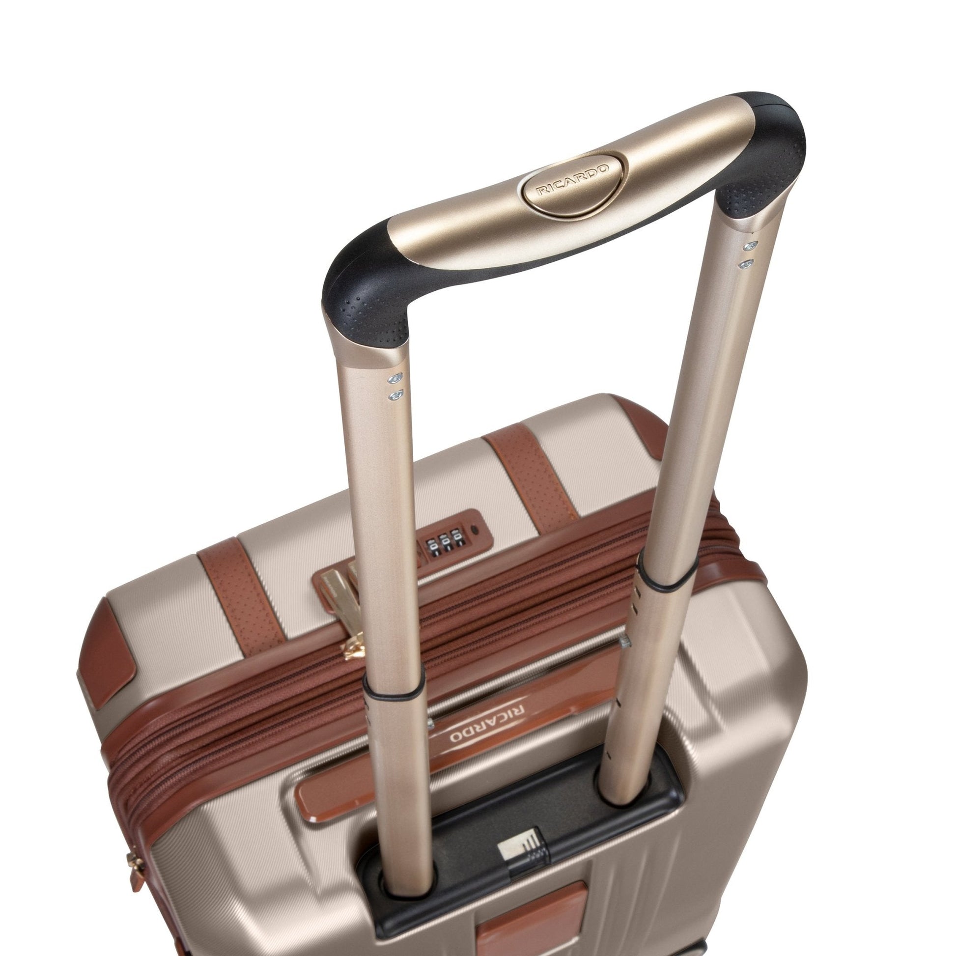 Ricardo Beverly Hills Montecito 2.0 Hardside Carry-On Expandable Spinner - Champagne