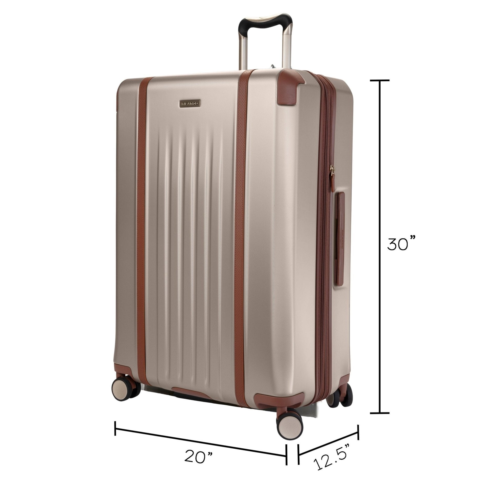 Ricardo Beverly Hills Montecito 2.0 Hardside Large Check-In Expandable Spinner - Champagne