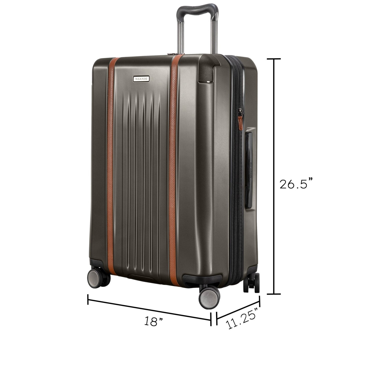 Ricardo Beverly Hills Montecito 2.0 Hardside Medium Check-in Expandable Spinner - Graphite