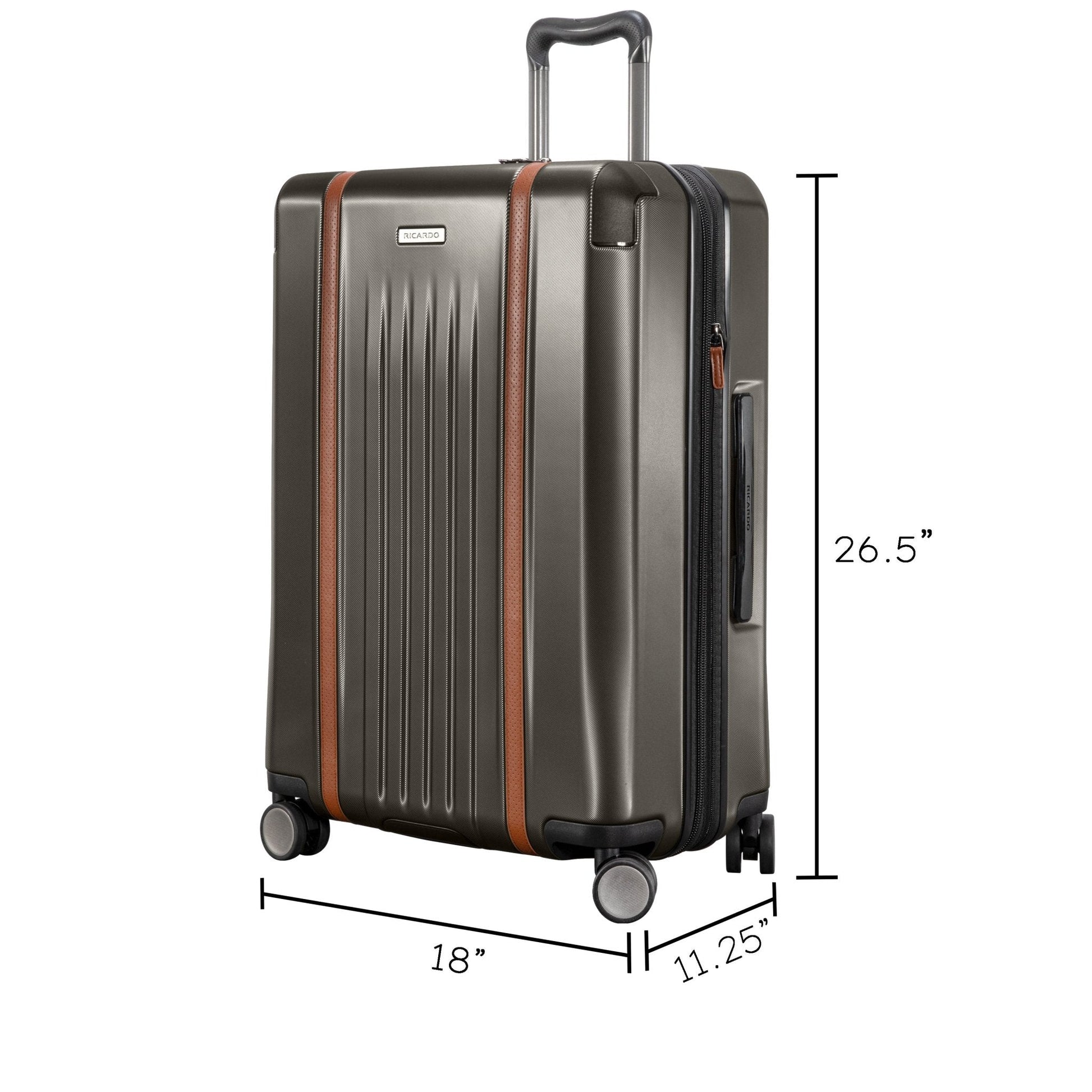 Ricardo Beverly Hills Montecito 2.0 Hardside Medium Check-in Expandable Spinner - Graphite