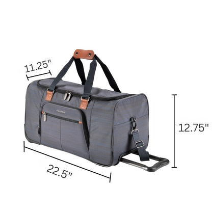 Ricardo Beverly Hills Montecito 2.0 Softside Rolling Duffel, 50L