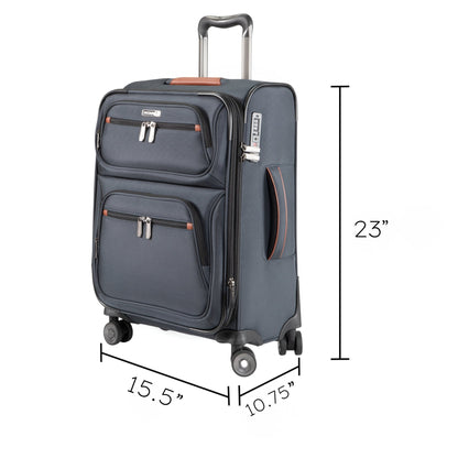 Ricardo Beverly Hills Montecito 3.0 Softside Carry-On Expandable Spinner - Graphite
