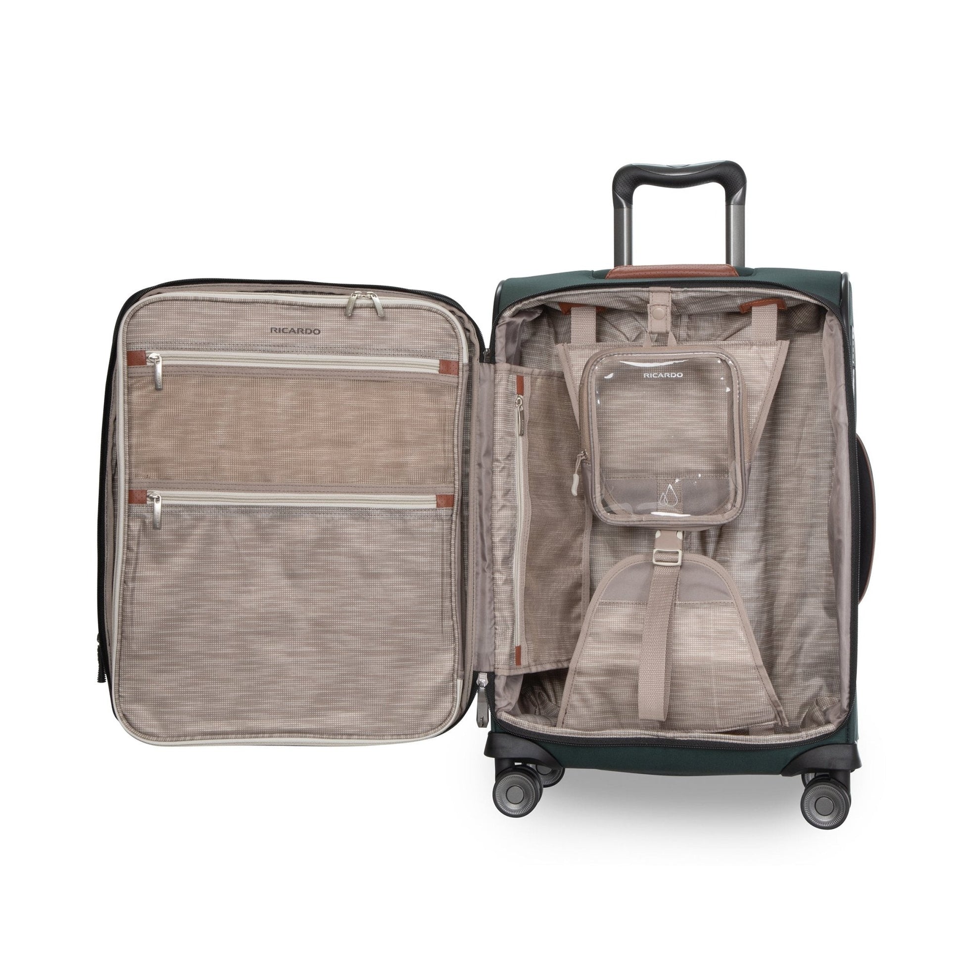 Ricardo Beverly Hills Montecito 3.0 Softside Carry-On Expandable Spinner - Graphite