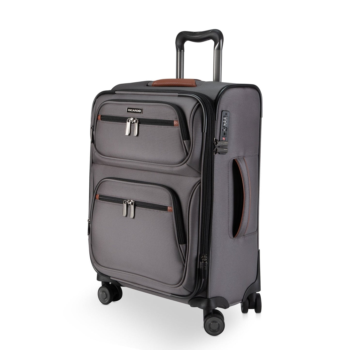 Ricardo Beverly Hills Montecito 3.0 Softside Carry-On Expandable Spinner - French Grey
