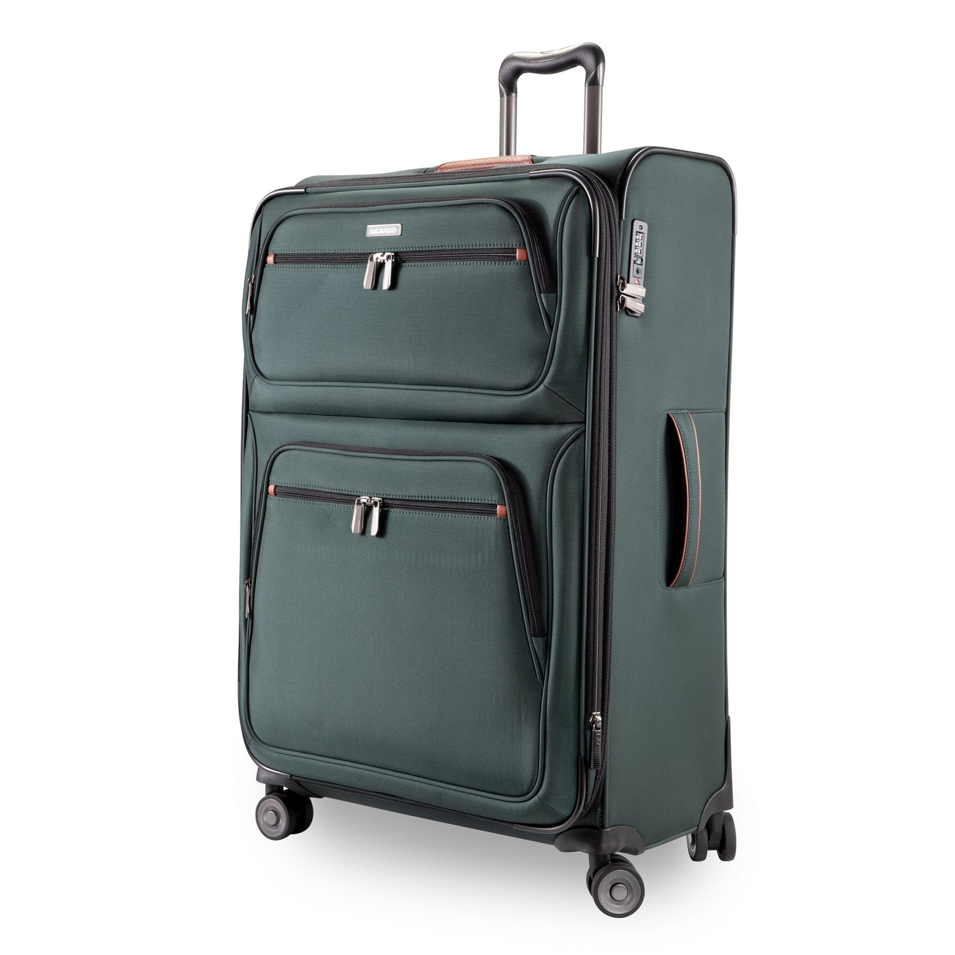 Ricardo Beverly Hills Montecito 3.0 Softside Large Check-In Expandable Spinner - Hunter Green