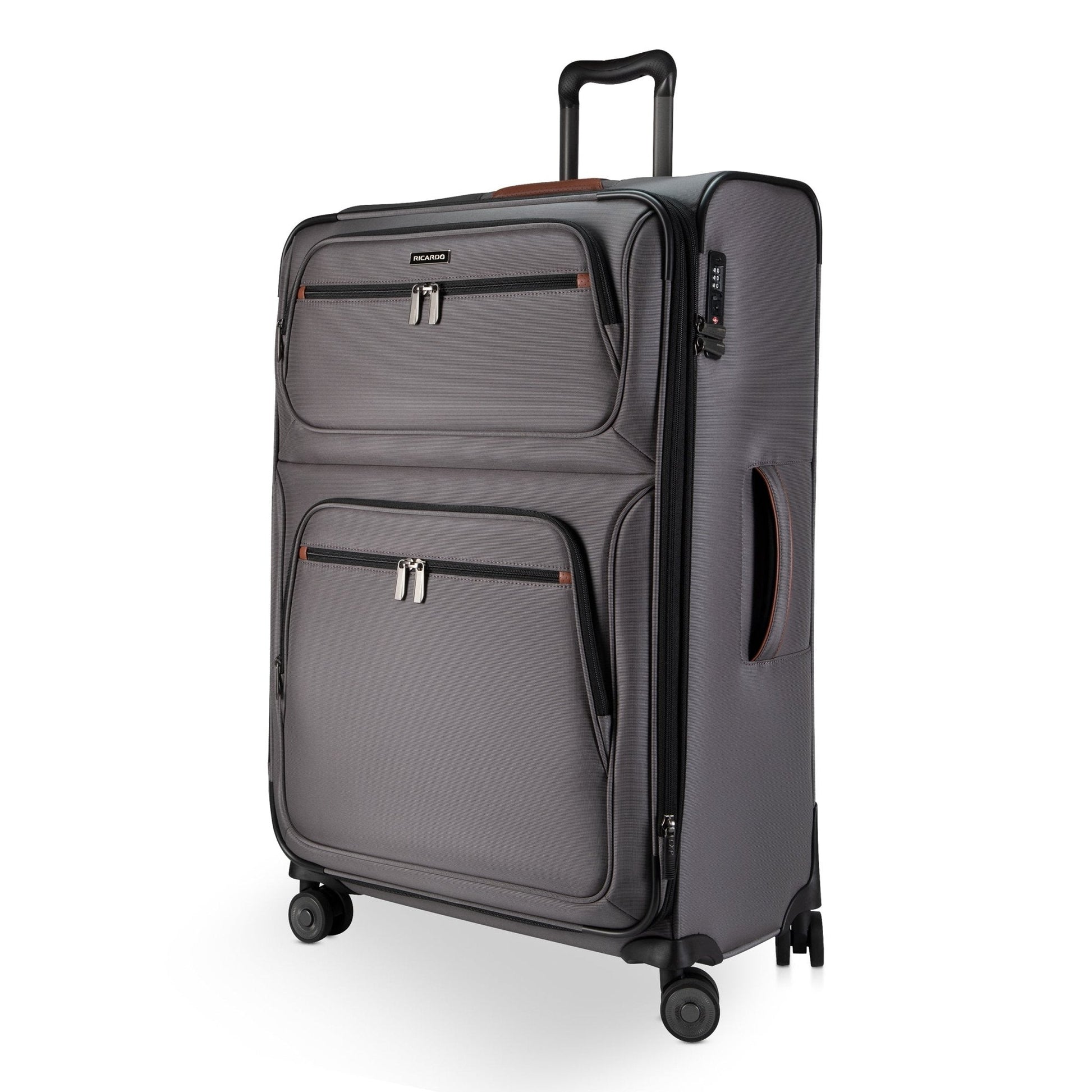Ricardo Beverly Hills Montecito 3.0 Softside Large Check-In Expandable Spinner - French Grey