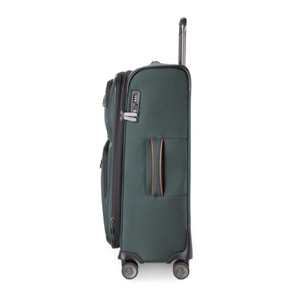 Ricardo Beverly Hills Montecito 3.0 Softside Medium Check-In Expandable Spinner - Hunter Green