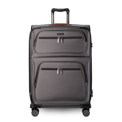Ricardo Beverly Hills Montecito 3.0 Softside Medium Check-In Expandable Spinner - French Grey