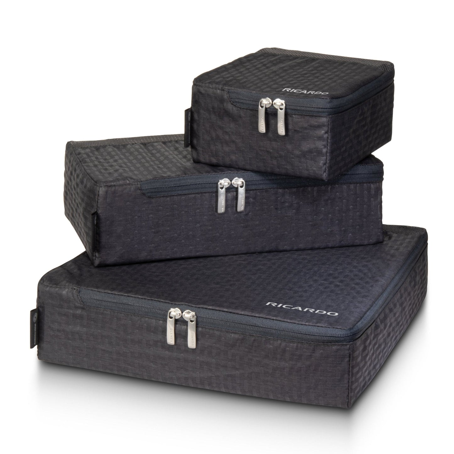 Ricardo Beverly Hills Essentials 5.0 Packing Cubes - Set of Three - Black