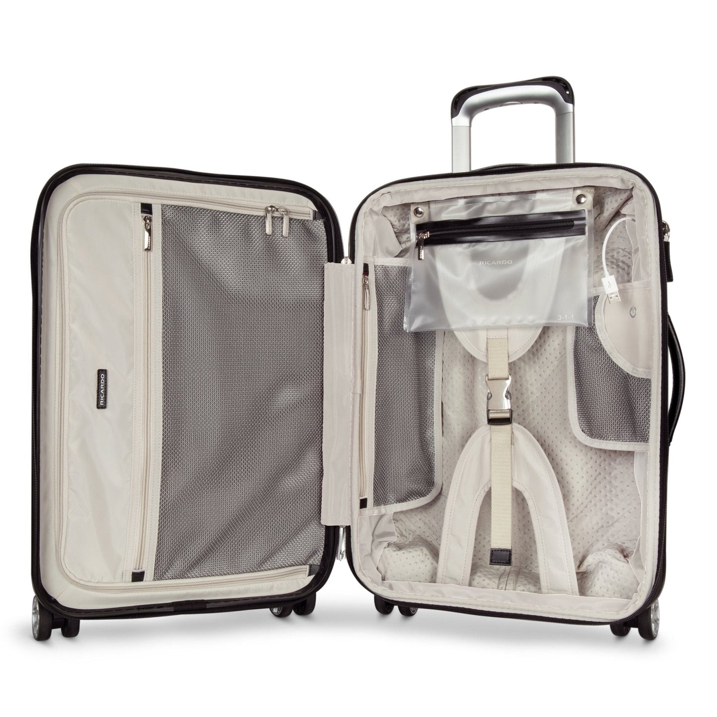 Ricardo Beverly Hills Rodeo Drive 2.0 Hardside Carry-On Expandable Spinner - Arctic Blue