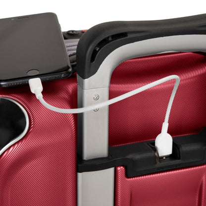 Ricardo Beverly Hills Rodeo Drive 2.0 Hardside Carry-On Expandable Spinner - Crimson Red
