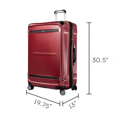 Ricardo Beverly Hills Rodeo Drive 2.0 Hardside Large Check-In Expandable Spinner - Crimson Red