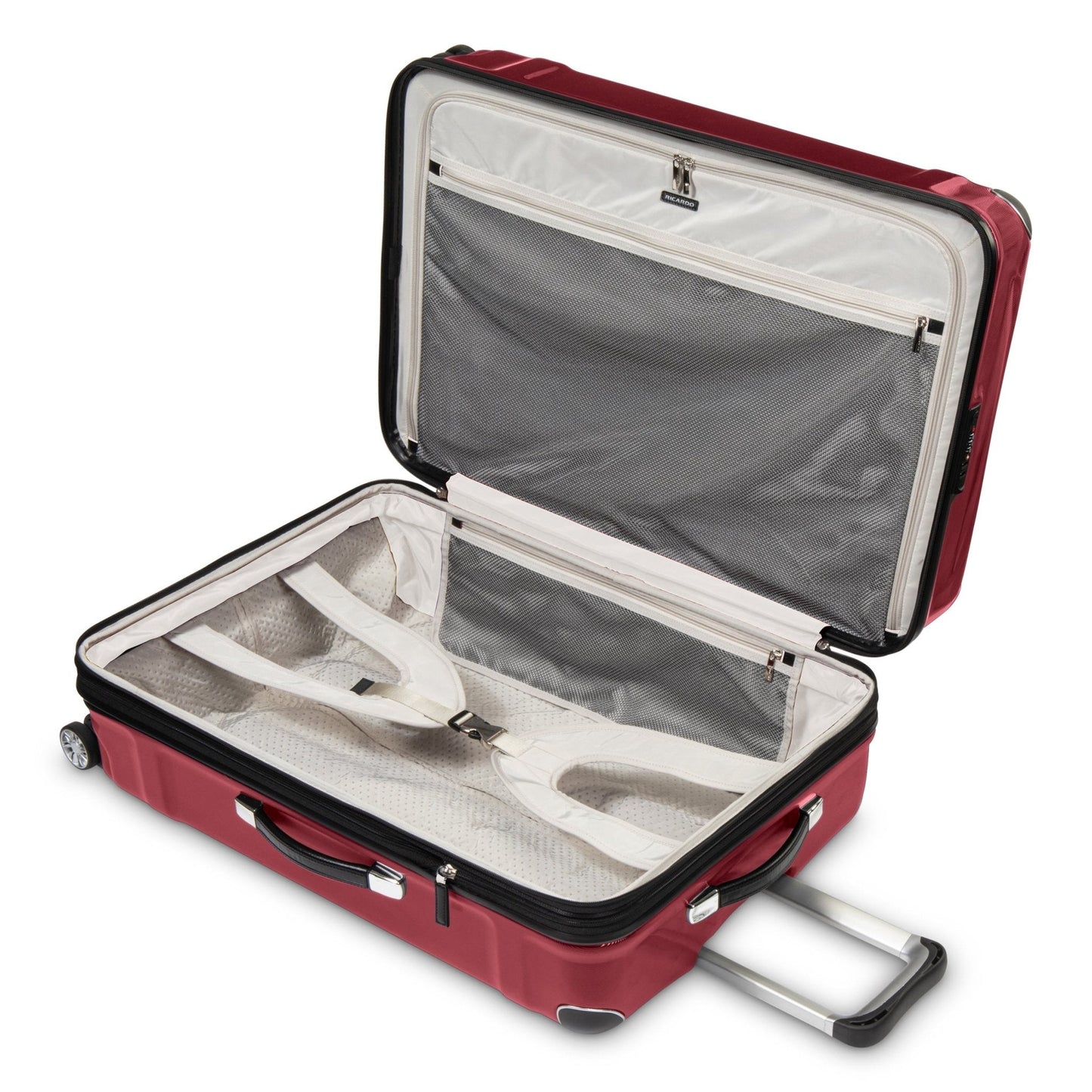 Ricardo Beverly Hills Rodeo Drive 2.0 Hardside Large Check-In Expandable Spinner - Crimson Red