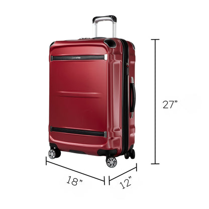 Ricardo Beverly Hills Rodeo Drive 2.0 Hardside Medium Check-In Expandable Spinner - Crimson Red