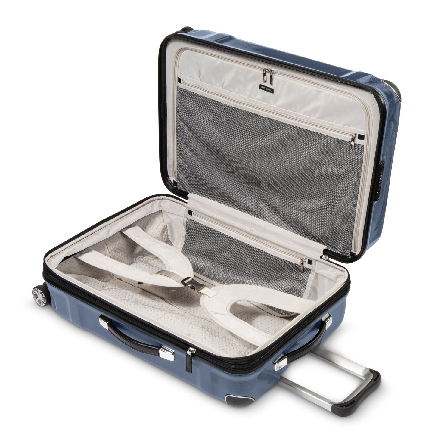 Ricardo Beverly Hills Rodeo Drive 2.0 Hardside Medium Check-In Expandable Spinner - Arctic Blue