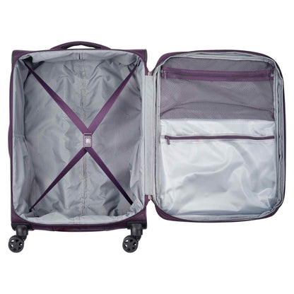Delsey OPTIMAX LITE - Medium Expandable Spinner - Purple